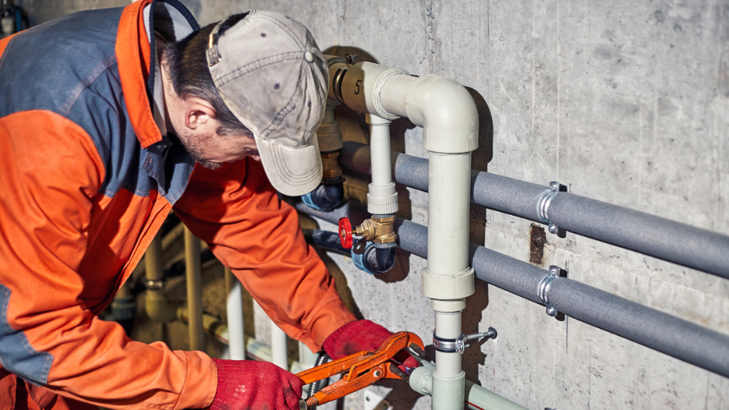 Commercial Plumbing service.
